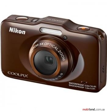 Nikon Coolpix S31 Brown