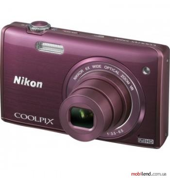 Nikon CoolPix S5200 Purple