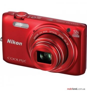 Nikon COOLPIX S6800 Red