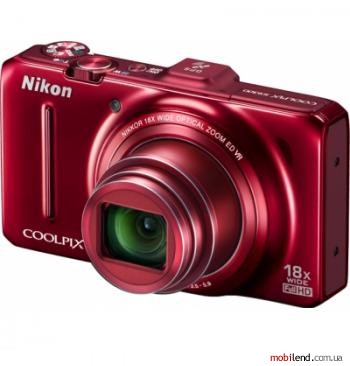 Nikon Coolpix S9300 Red