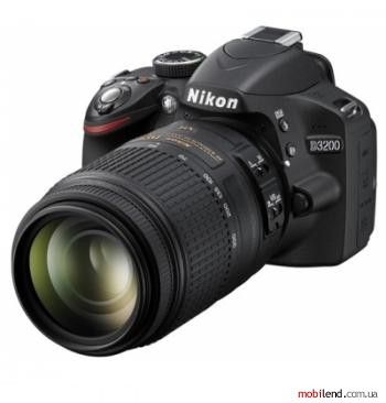 Nikon D3200 kit (18-55mm VR 55-300mm VR)
