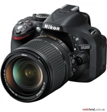 Nikon D5200 kit (18-140mm VR)