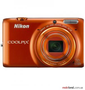 Nikon Coolpix S6500 Orange