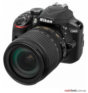 Nikon D3400 kit (18-105mm VR)