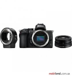 Nikon Z50 kit (16-50mm)VR   FTZ Mount Adapter (VOA050K004)