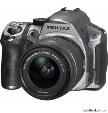 Pentax K-30 kit (DA 18-55mm WR) Silky Silver