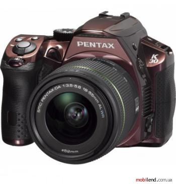 Pentax K-30 kit (DA L 18-55mm) Crystal Bordeaux
