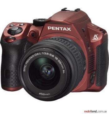 Pentax K-30 kit (DA L 18-55mm) Silky Red