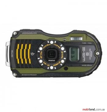 Pentax Optio WG-3 GPS Black-Green