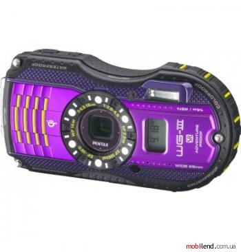 Pentax Optio WG-3 GPS Black-Violet