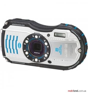 Pentax Optio WG-3 White-Blue