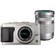 Olympus E-PL5 kit (14-42mm 40-150mm) silver/silver,  #1