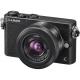 Panasonic Lumix DMC-GM1 kit (12-32mm) Black, ���� #1