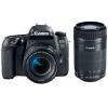 Canon EOS 77D kit (18-55mm  55-250mm) EF-S IS STM