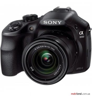 Sony Alpha DSLR-A3000 kit (18-55mm)