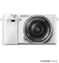 Sony Alpha A6000 kit (16-50mm) White ILCE6000LW