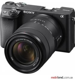 Sony Alpha A6400 kit (18-135mm) Black