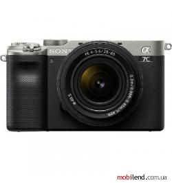 Sony Alpha a7C kit (28-60mm) Silver (ILCE7CLS.CEC)