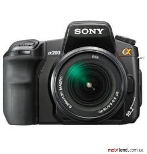 Sony Alpha DSLR-A200 Body