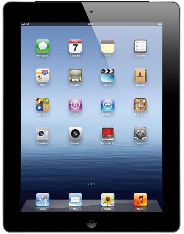 Apple iPad 3 Wi-Fi 4G 64Gb Black (MD368)