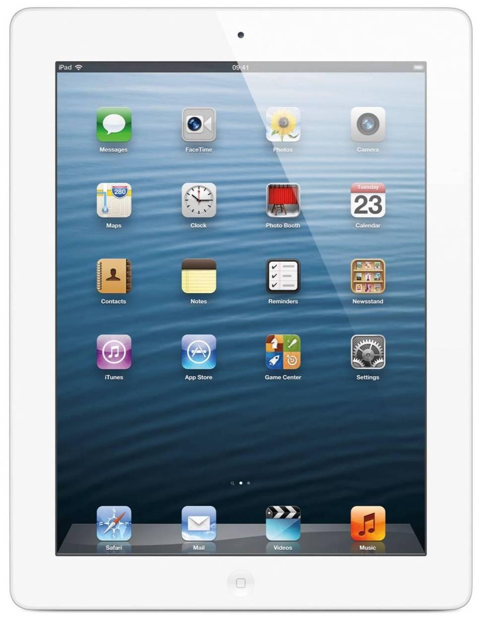 Apple iPad 4 Wi-Fi 16 GB White (MD513)