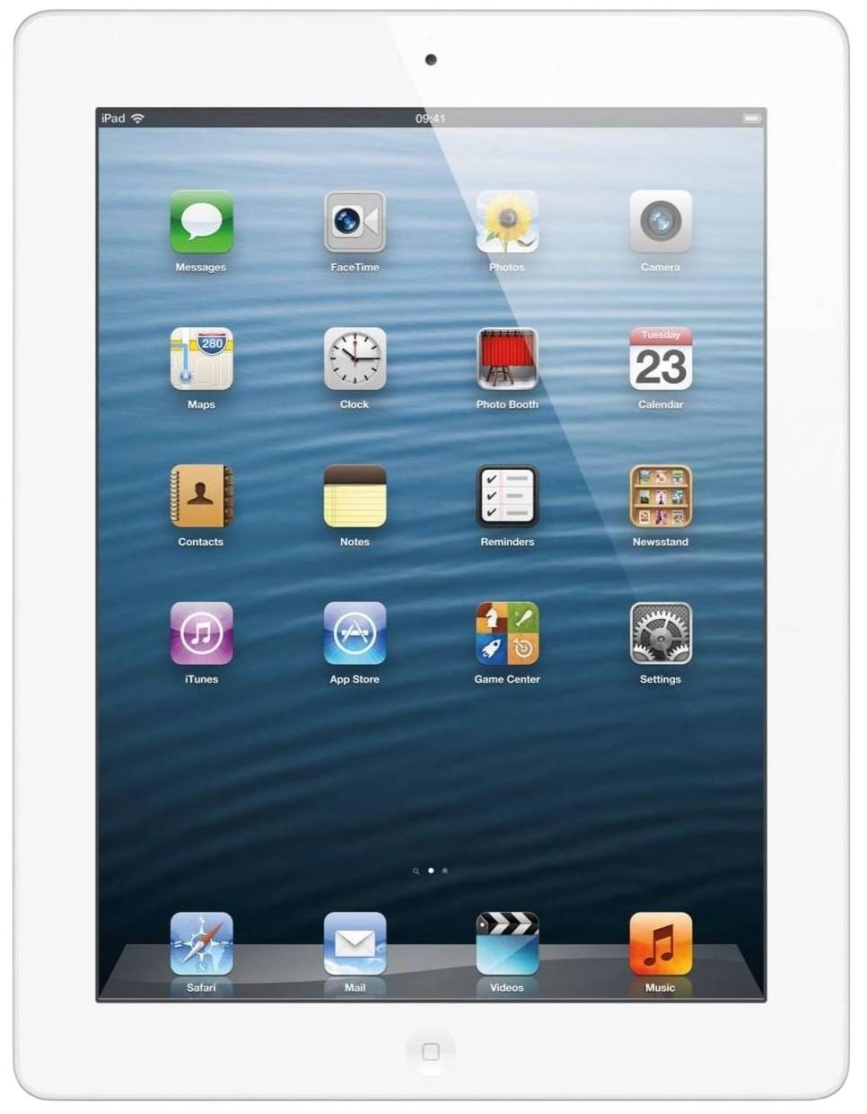 Apple iPad 4 Wi-Fi 64 GB White (MD515)