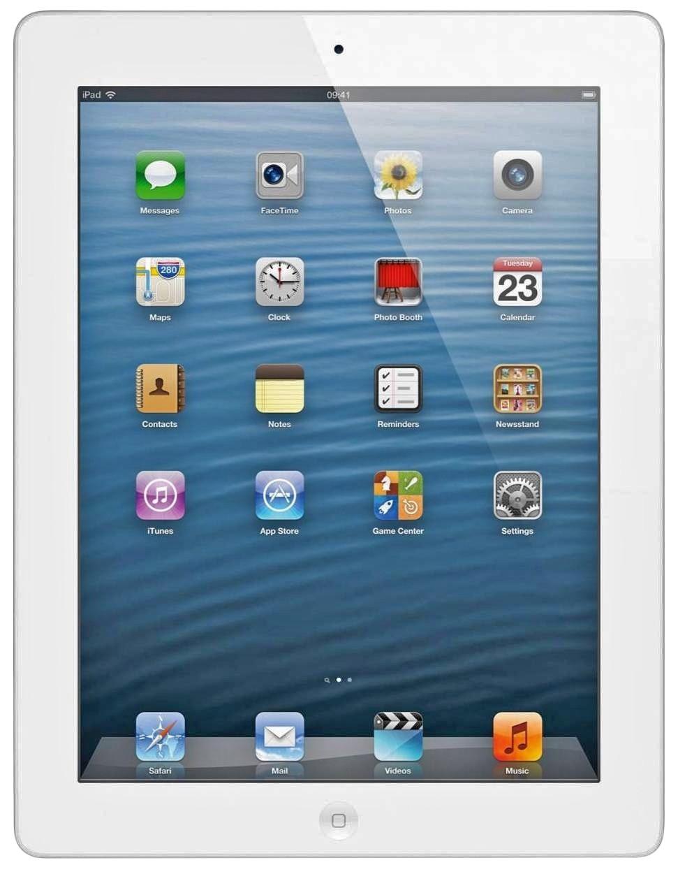 Apple iPad 4 Wi-Fi LTE 128 GB White (ME407, ME401)