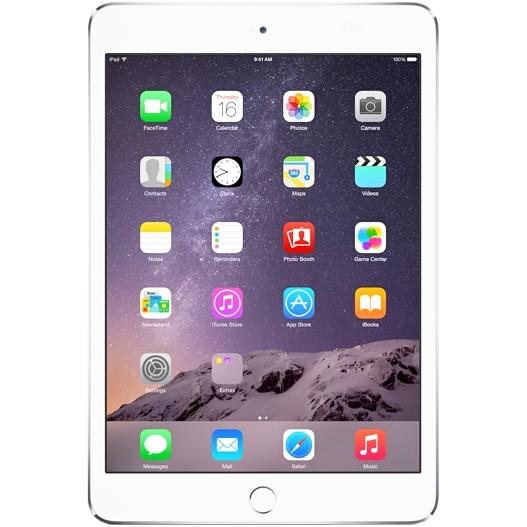 Apple iPad mini 3 Wi-Fi LTE 128GB Silver (MH3M2, MGJ32)