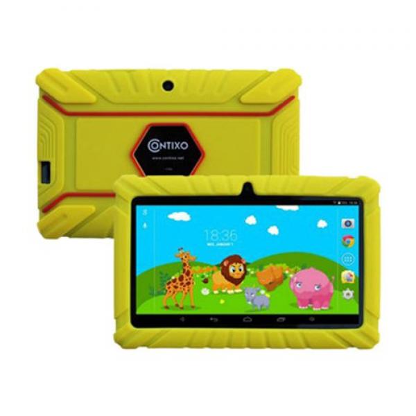 Contixo 7 Kids 2 8GB Proof Case Yellow (LA703-KIDS-2)