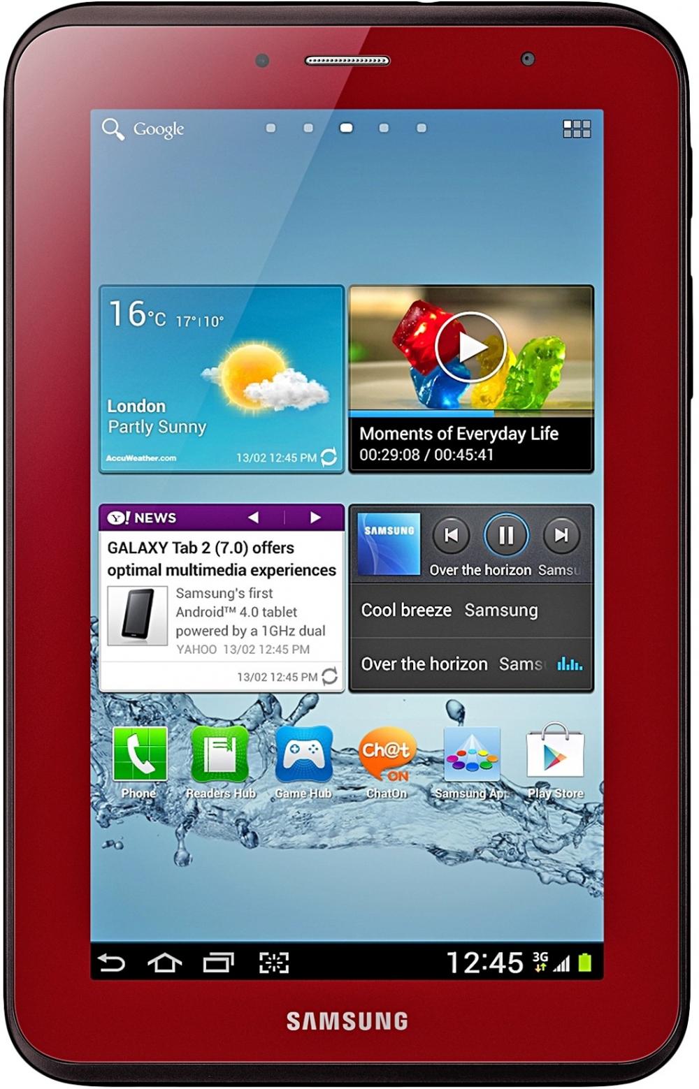 Samsung Galaxy Tab 2 7.0 8GB P3100 Garnet Red
