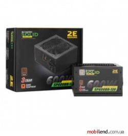 2E Gaming Power Supply SOLID 600W (2E-SP600BR-120)
