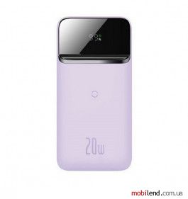 Baseus Magnetic Wireless Fast Charging 20W 10000mAh Purple (PPCX010105)
