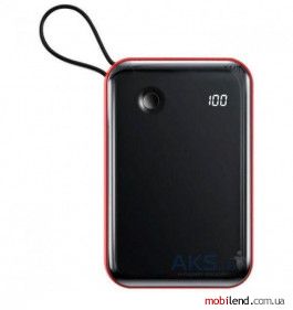 Baseus Mini S 10000mAh Digital Display w/Type-C Red (PPXF-A09)