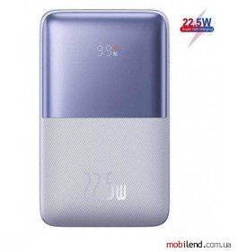 Baseus Power Bank 20000mAh Bipow Pro Digital Display PD 22.5W Purple (PPBD030005)