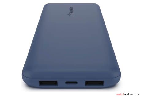 Belkin 10000mAh 15W Dual USB-A USB-C Blue (BPB011BTBL)