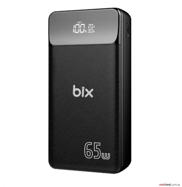 Bix PB301-65W 30000mAh Black