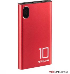 Gelius Pro CoolMini GP-PB10-005 10000 mAh 2.1A Red (72160)