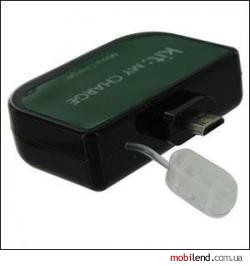 Kit Charge Micro USB Emergency Charger 600mAh Black (MYCRGMUSB)