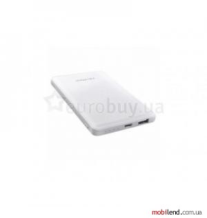 Qoltec POWER BANK 4000 White