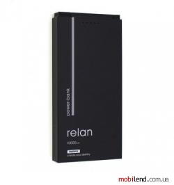 REMAX Power Bank Relan RPP-65 10000 mah Black