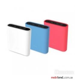 TEAM Power Bank 12800mAh White 3 color silicone case (TWP0712W01)