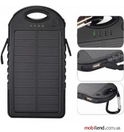 TOTO ES500 Solar Power Bank 5000 mAh Black