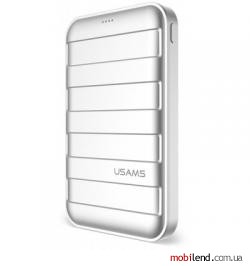 USAMS US-CD06 Trunk Power Bank 10000mah Silver