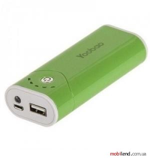 Yoobao Power Bank 5200mAh Bright Moon YB-622 green
