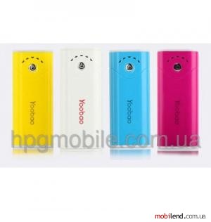 Yoobao Power Bank 5200mAh Bright Moon YB-622 red