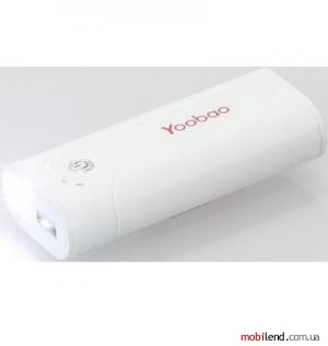 Yoobao Power Bank 5200mAh Bright Moon YB-622 white