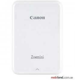 Canon Zoemini PV123 White   30 Zink PhotoPaper (3204C064)