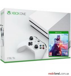 Microsoft Xbox One S 1TB White   Battlefield V