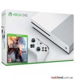 Microsoft Xbox One S 500GB   Battlefield 1