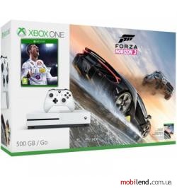 Microsoft Xbox One S 500GB   FIFA 18